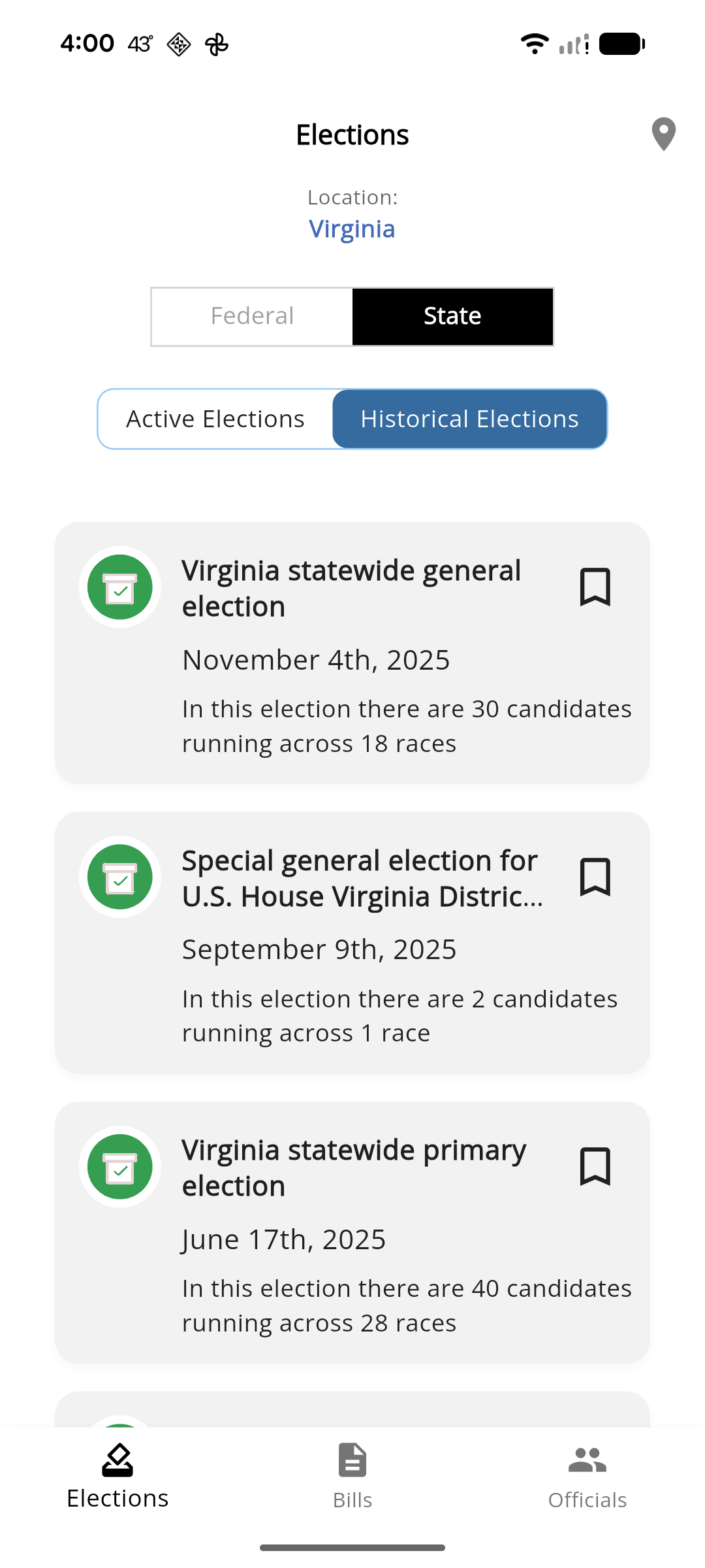 Personalized Ballot Guide